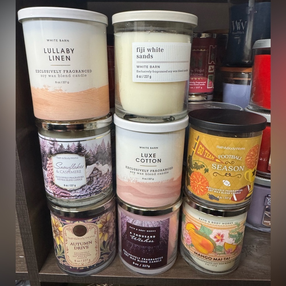 Bath & Body Works Single Wick Candles